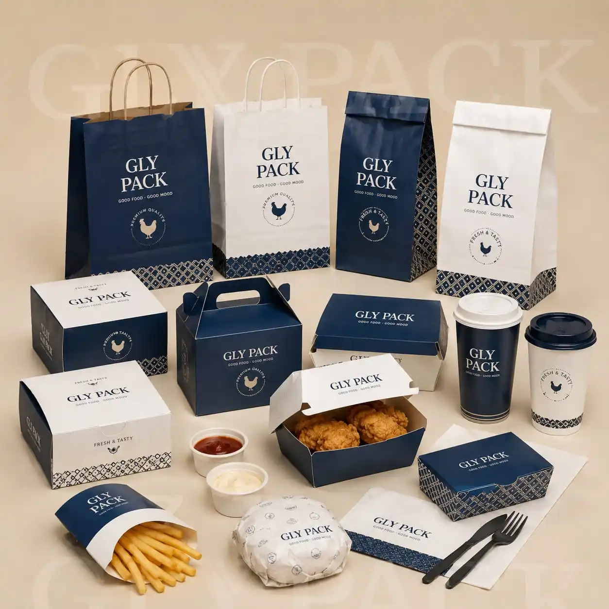 Custom paper bags for bulk and wholesale orders