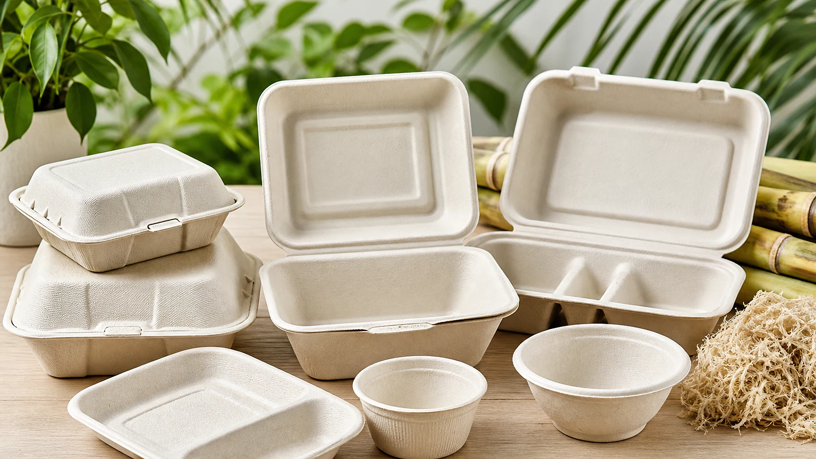 Bagasse Packaging: Benefits and Limits for Food Service