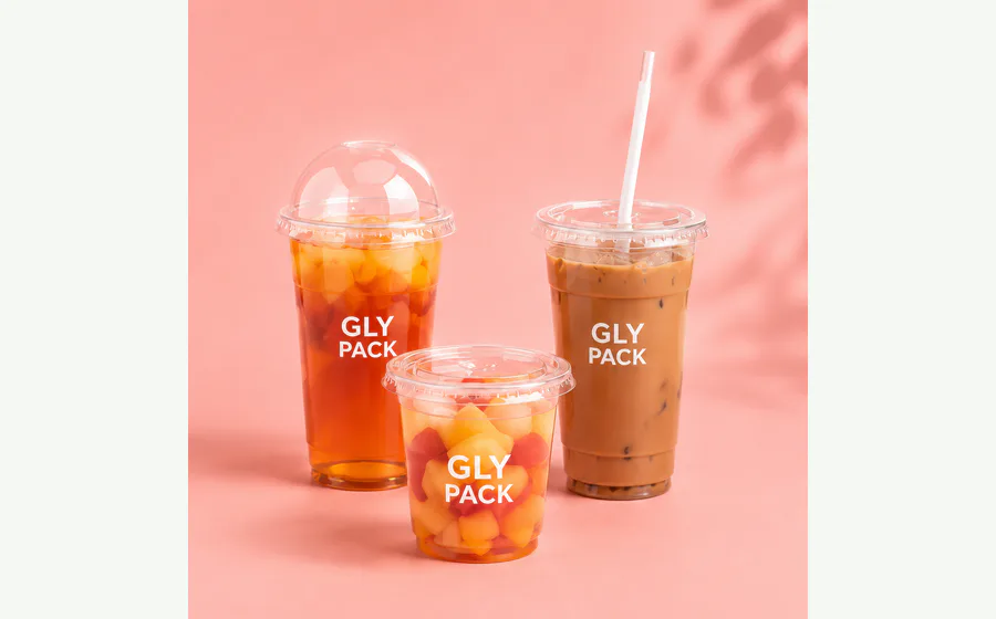 Recyclable PET cold drink cups