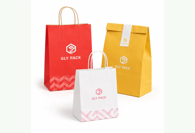 Kraft Food Bags