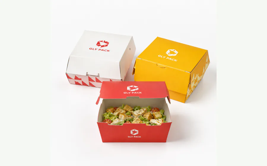 Paper-based food packaging boxes