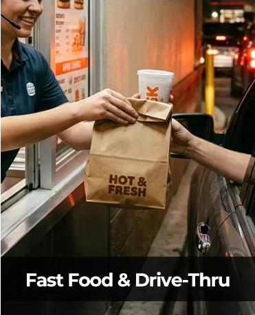 Fast Food & Drive-Thru packaging application