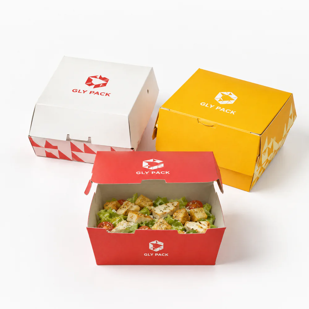 Foldable custom food boxes for pancake takeaway