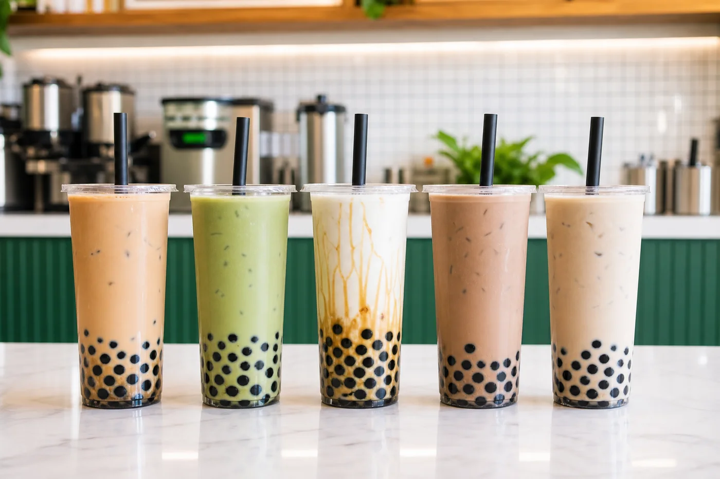 Why Boba Shops Use Tall Narrow Cups visual guide
