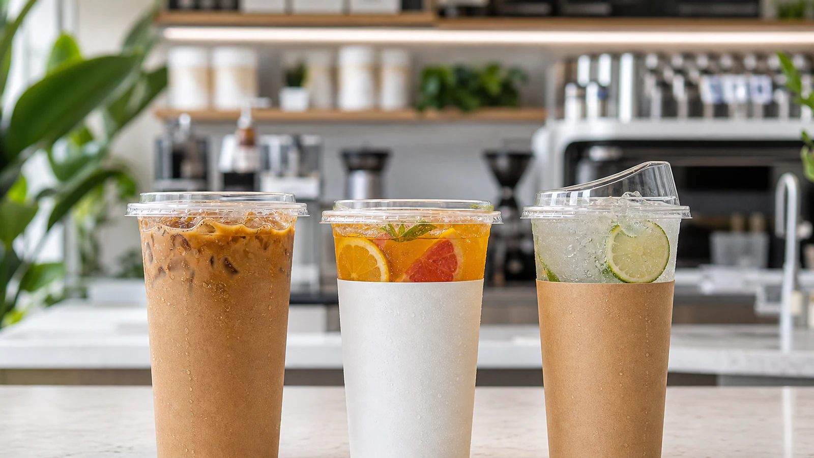 Why Cafes Use Large Paper Cups for Cold Drinks