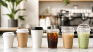 Read more about the article Paper vs Plastic Cups for Coffee Shops: Buyer’s Use-Case Guide